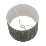 Laura Ashley Hemsley Green 100% Silk Tapered Drum Shade 40.6cm