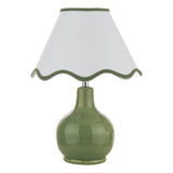 Laura Ashley Bramhope Table Lamp Green With Shade