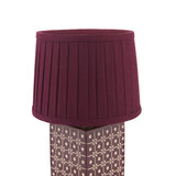 Laura Ashley Claudina Table Lamp Purple With Shade