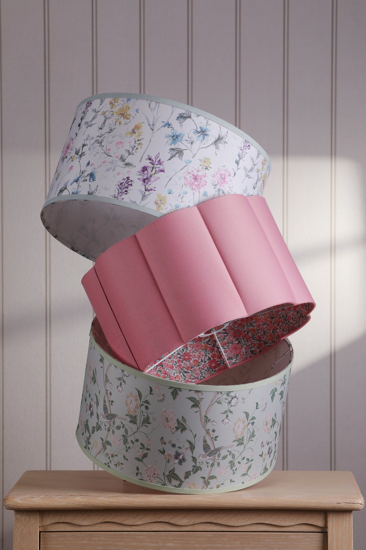 Laura Ashley Loveston Lamp Shade Pink