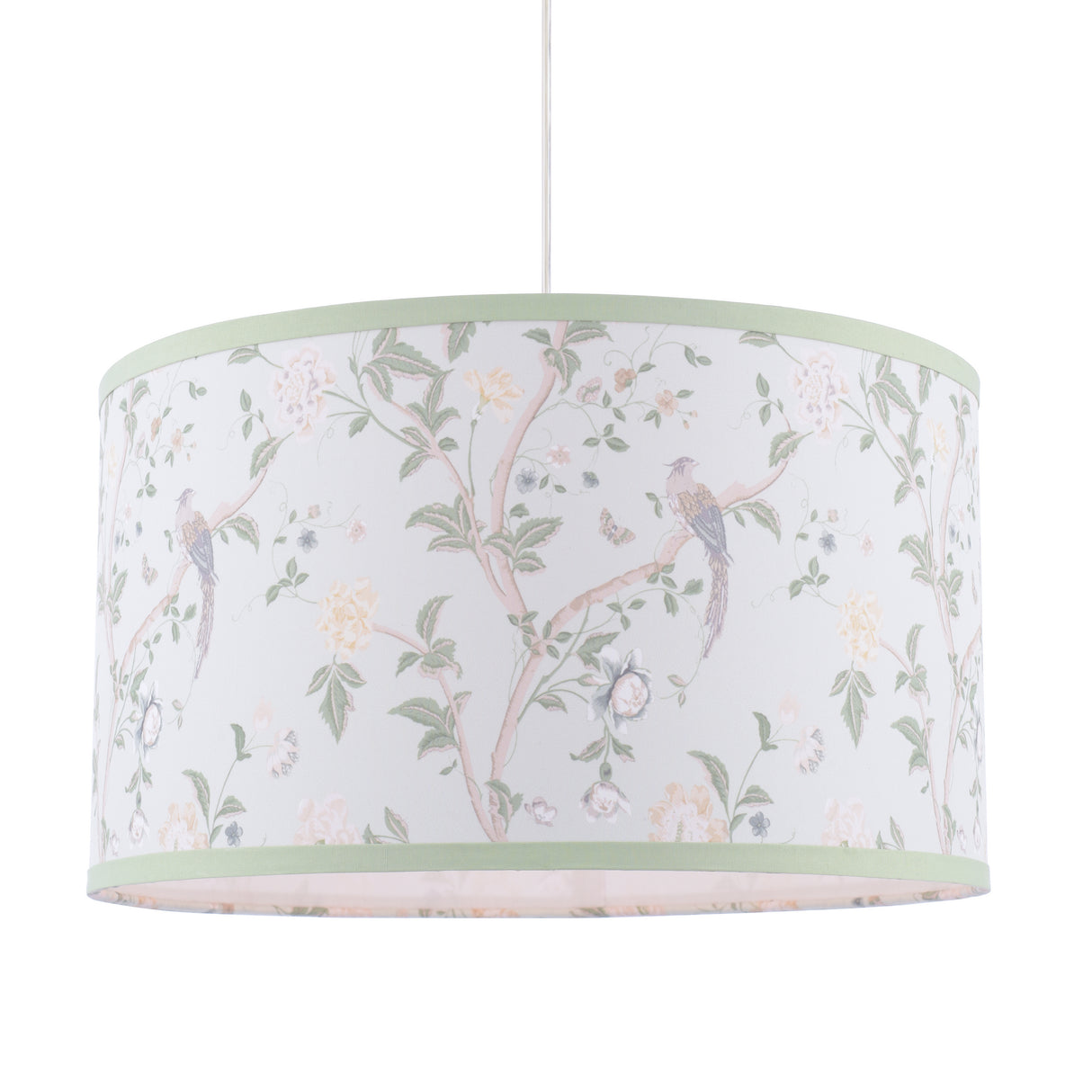 Laura Ashley Summer Palace Eau De Nil Lamp Shade Multi Coloured