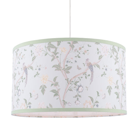 Laura Ashley Summer Palace Eau De Nil Lamp Shade Multi Coloured