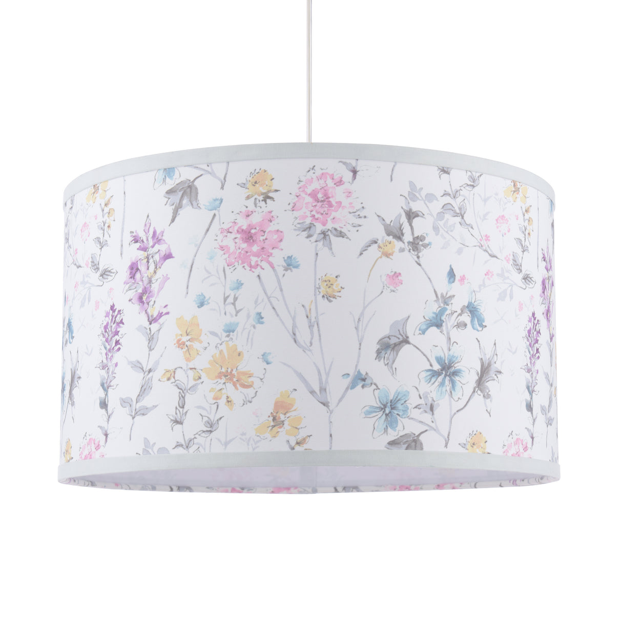 Laura Ashley Wild Meadow Multi Lamp Shade Multi Coloured