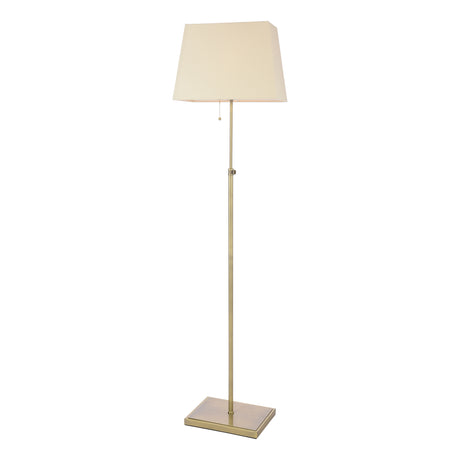 Laura Ashley Bartley Floor Lamp Antique Brass With Shade