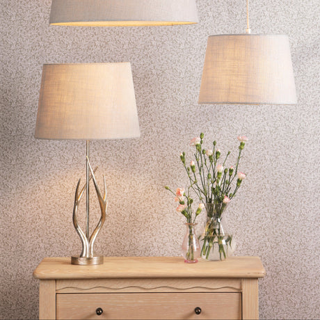 Laura Ashley Mulroy Champagne Antler Table Lamp Base