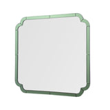 Laura Ashley Martham Square Green Mirror 65 X 65cm