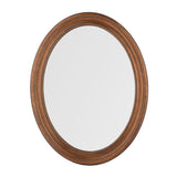 Laura Ashley Fennor Oval Mirror Brown 90 X 70cm
