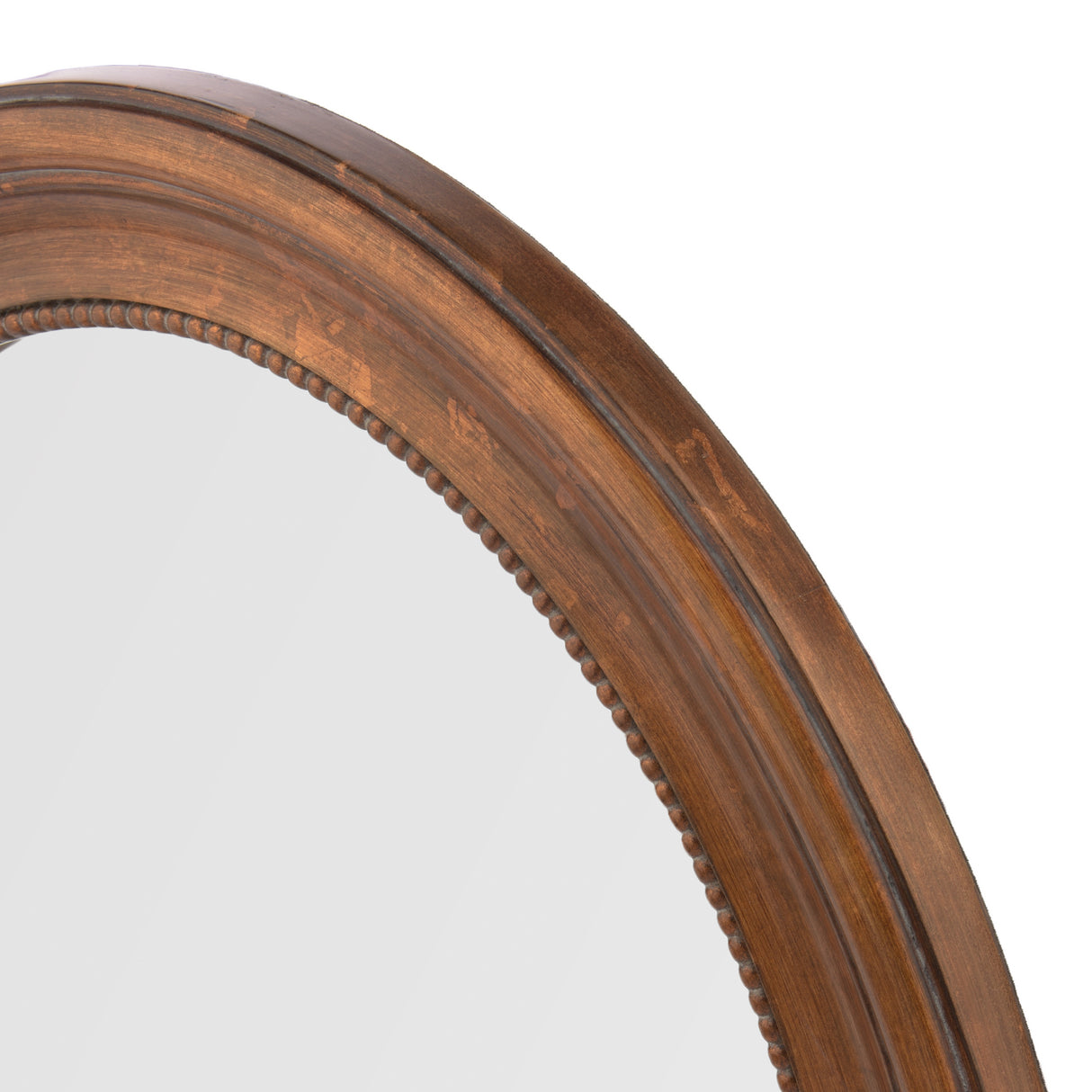 Laura Ashley Fennor Oval Mirror Brown 90 X 70cm