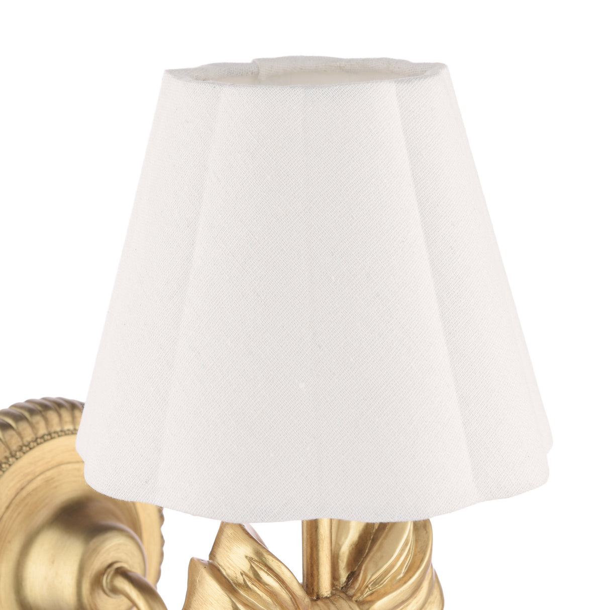 Laura Ashley Larkfield Wall Light Antique Gold With Shade