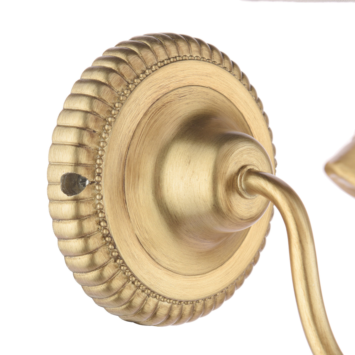 Laura Ashley Larkfield Wall Light Antique Gold With Shade