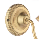 Laura Ashley Larkfield Wall Light Antique Gold With Shade