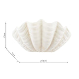 Laura Ashley Shell Wall Washer White Ceramic