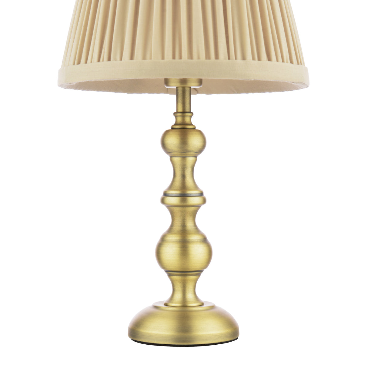 Laura Ashley Ezra Twin Pack Table Lamp Matt Antique Brass With Shade