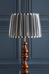 Laura Ashley Denwick Blue Cotton Tapered Drum Shade 30cm/12 inch