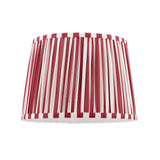 Laura Ashley Denwick Red Cotton Tapered Drum Shade 30cm/12 inch