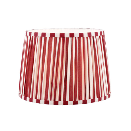 Laura Ashley Denwick Red Cotton Tapered Drum Shade 30cm/12 inch