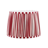 Laura Ashley Denwick Red Cotton Tapered Drum Shade 30cm/12 inch
