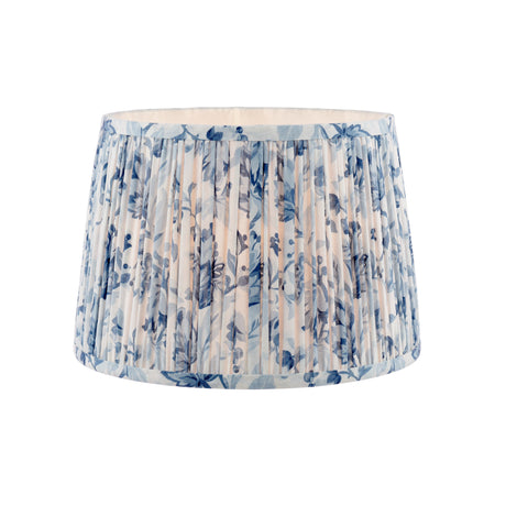 Laura Ashley Adwick Trail Blue Cotton Tapered Drum Shade 30cm/12 inch