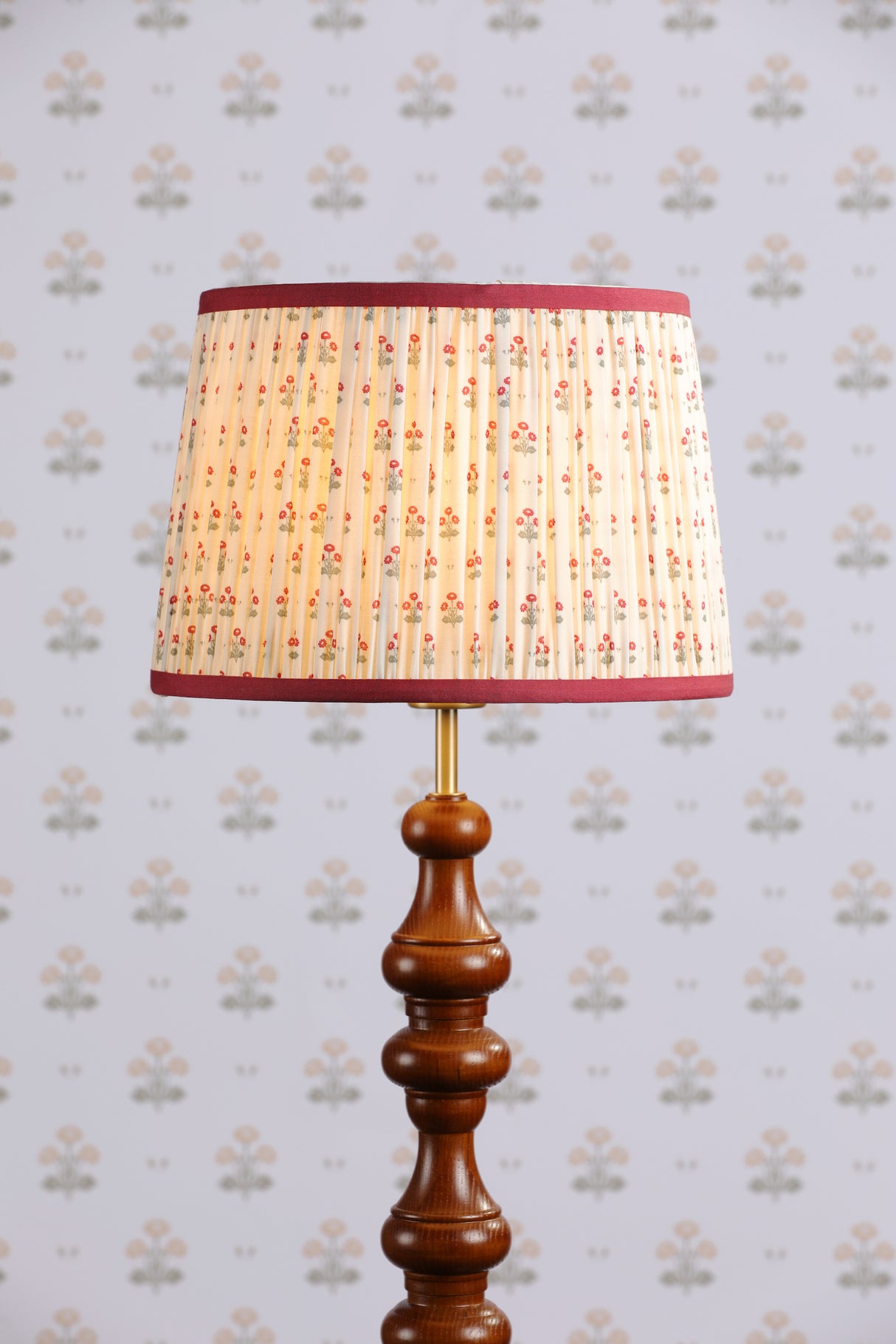 Laura Ashley Harthill Daisies Cream Cotton Tapered Drum Shade 30cm/12 inch