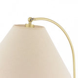 Laura Ashley Cordwell Floor Lamp Matt Antique Brass With Shade