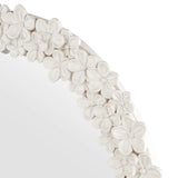 Laura Ashley Round Romsey Mirror Matt White 65cm