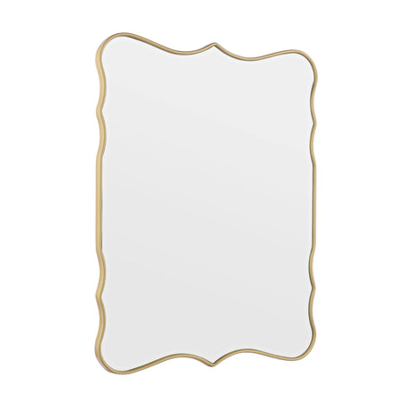 Laura Ashley Medora Rectangle Mirror Matt Gold 64.5 X 49.5cm