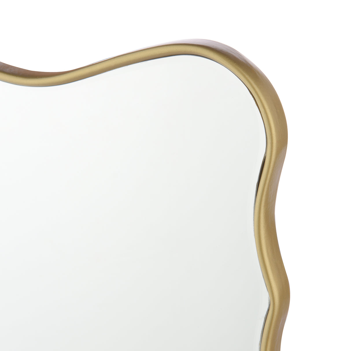 Laura Ashley Medora Rectangle Mirror Matt Gold 64.5 X 49.5cm
