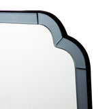Laura Ashley Martham Square Mirror Smoked Blue 65 X 65cm