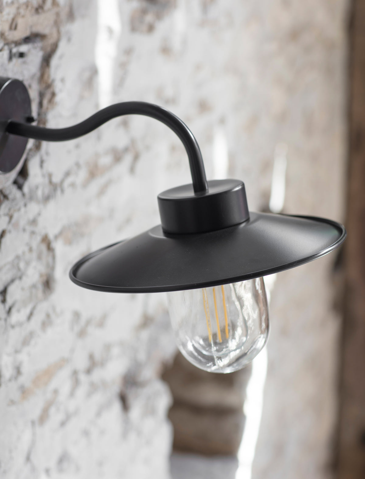 Garden Trading Classic Swan Neck Light Carbon Black
