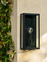 Garden Trading Belgrave Outdoor Lantern Tall Carbon Black