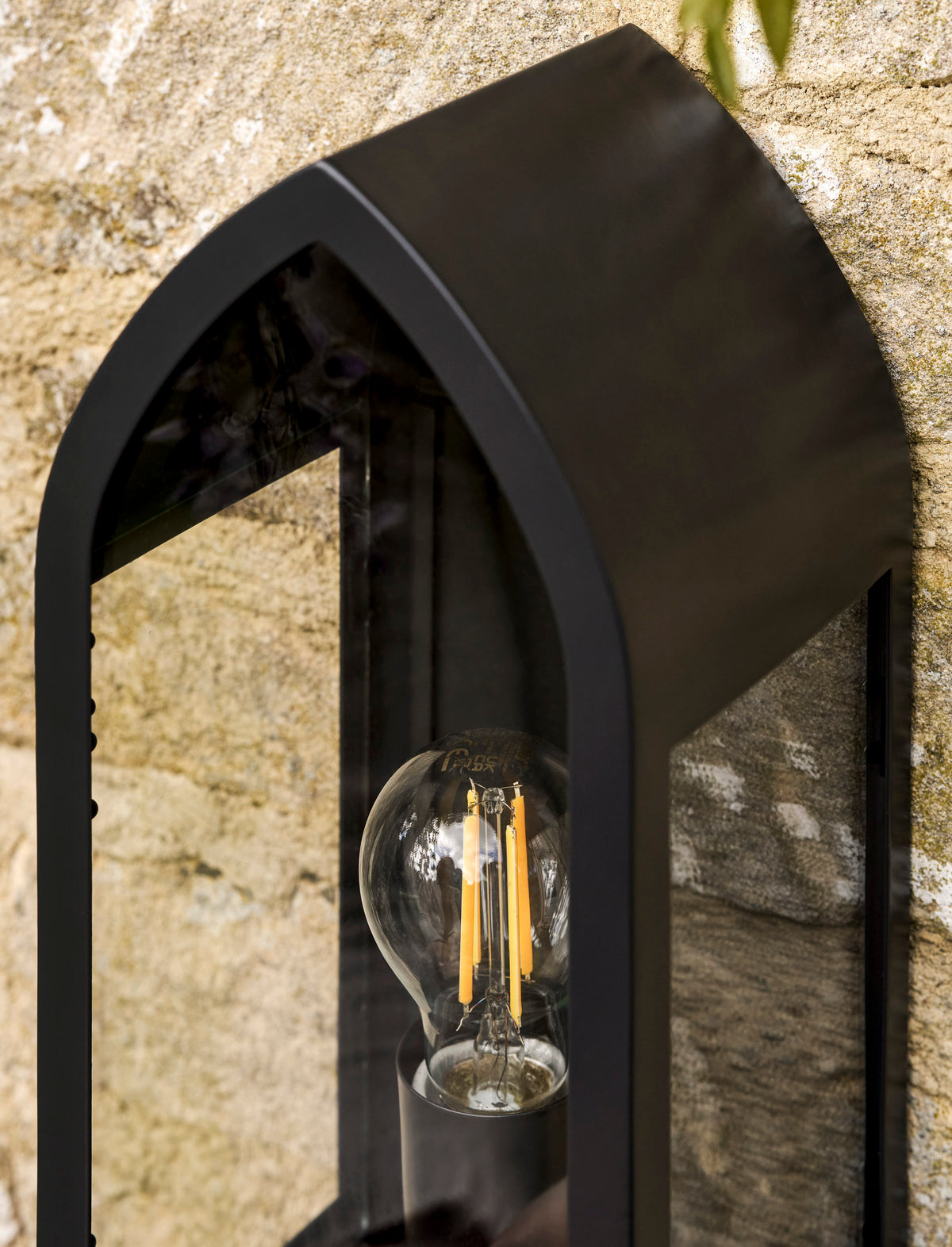 Garden Trading Fairford Outdoor Lantern Carbon Black