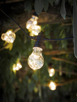 Garden Trading Festoon Lights Classic 20 Bulbs - Black