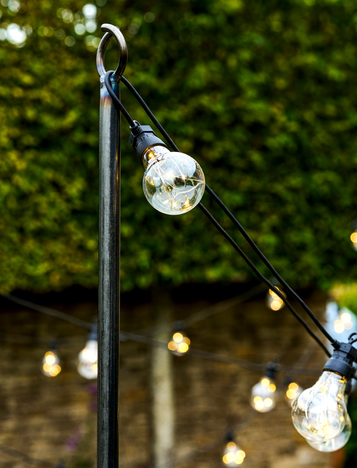 Garden Trading Festoon Lights Classic 20 Bulbs - Black