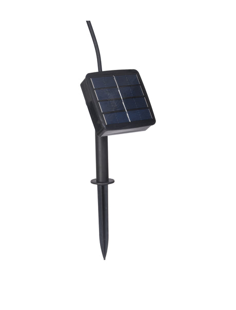 Garden Trading Festoon Lights Classic Solar 20 Bulbs - Black