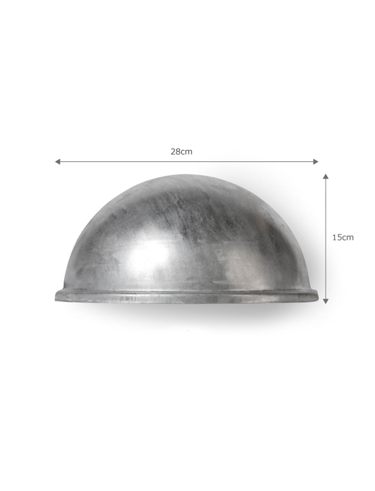 Garden Trading St Ives Eye Light - Galvanised Steel, Silver