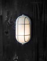 Garden Trading Chatham Bulk Head Light Oval Grey