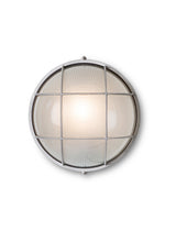 Garden Trading Chatham Bulk Head Light Round Grey