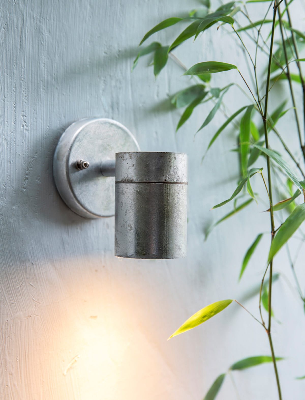 Garden Trading St Ives Down Light - Galvanised Steel, Silver