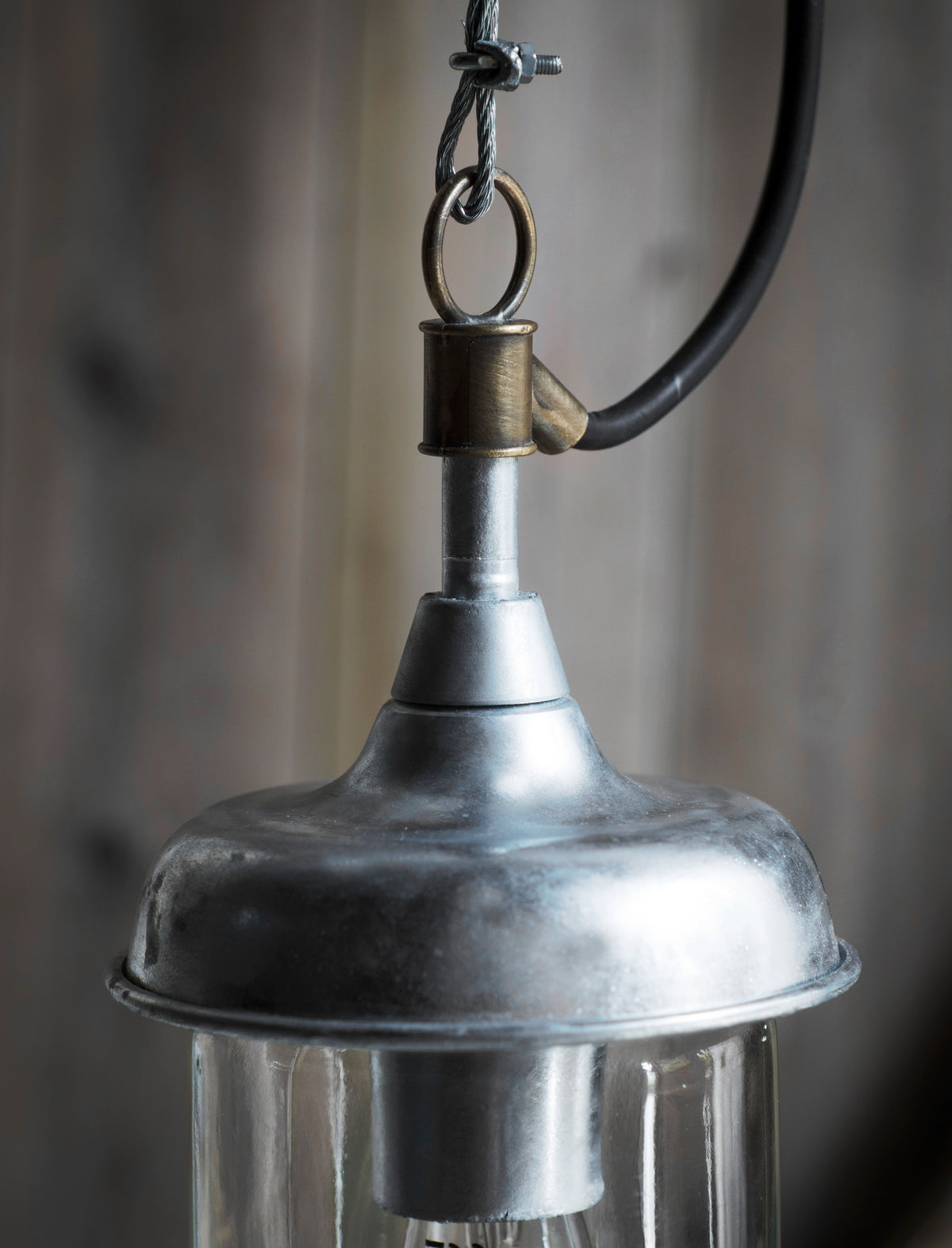 Garden Trading St Ives Harbour Outdoor Pendant Light Galvanised Steel