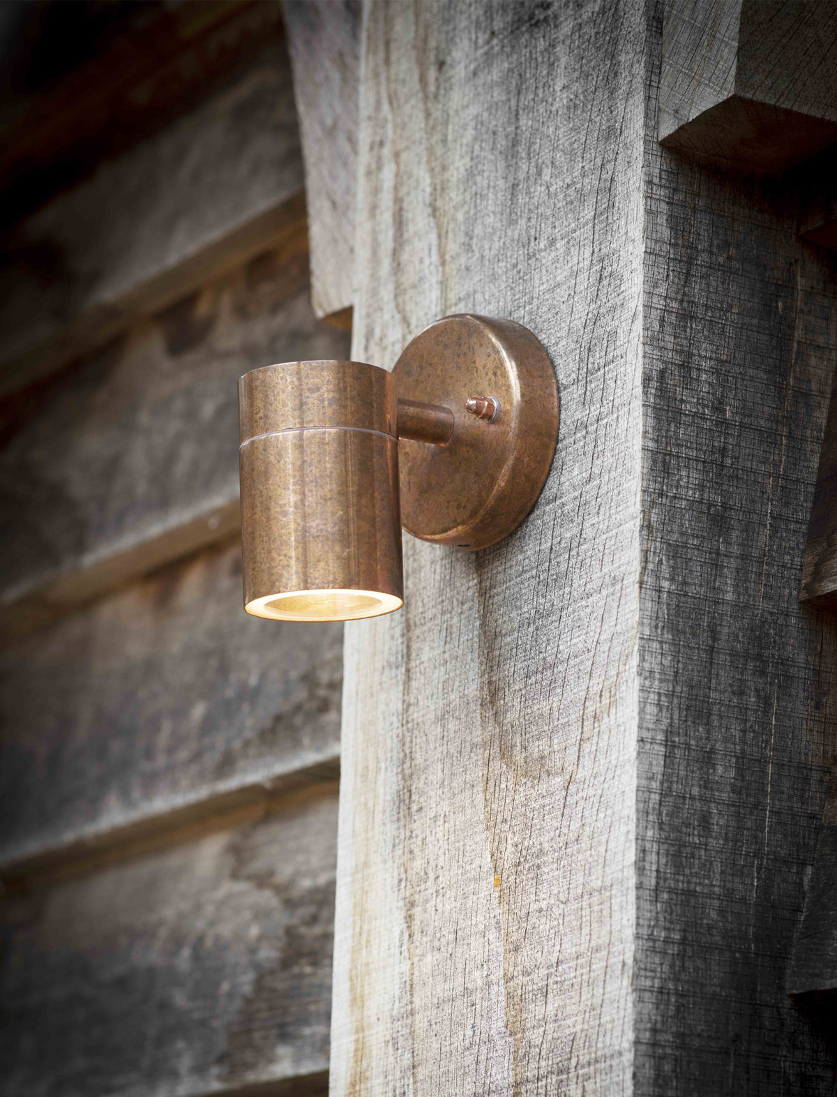 Garden Trading Regent Down Light Raw Copper