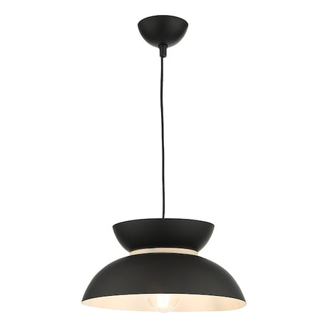 Dar Larina Pendant Matt Black –  from Amos Lighting + Home