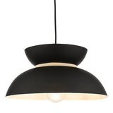 Dar Larina Pendant Matt Black –  from Amos Lighting + Home