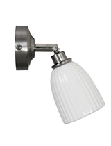 Garden Trading Alma Bathroom Spotlight Ceramic, Chrome
