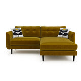 Orla Kiely Linden Large Sofa Chaise Right from Amos Lighting + Home