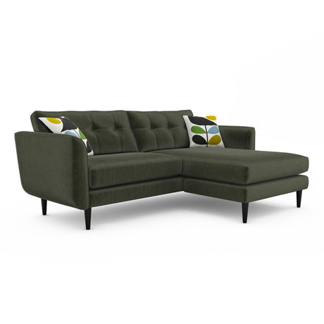 Orla Kiely Linden Large Sofa Chaise Right from Amos Lighting + Home