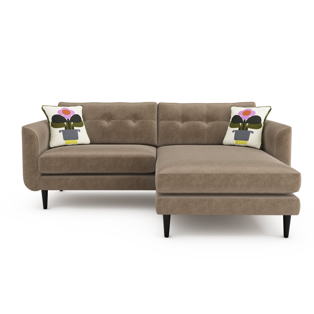 Orla Kiely Linden Large Sofa Chaise Right from Amos Lighting + Home