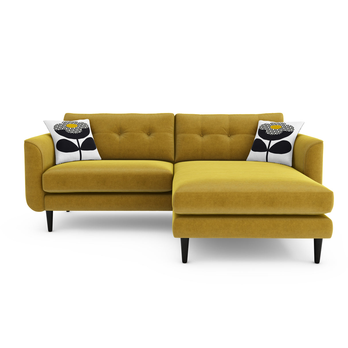 Orla Kiely Linden Large Sofa Chaise Right from Amos Lighting + Home