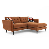 Orla Kiely Linden Large Sofa Chaise Right from Amos Lighting + Home