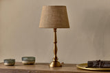 Nkuku Lele Solid Brass Table Lamp