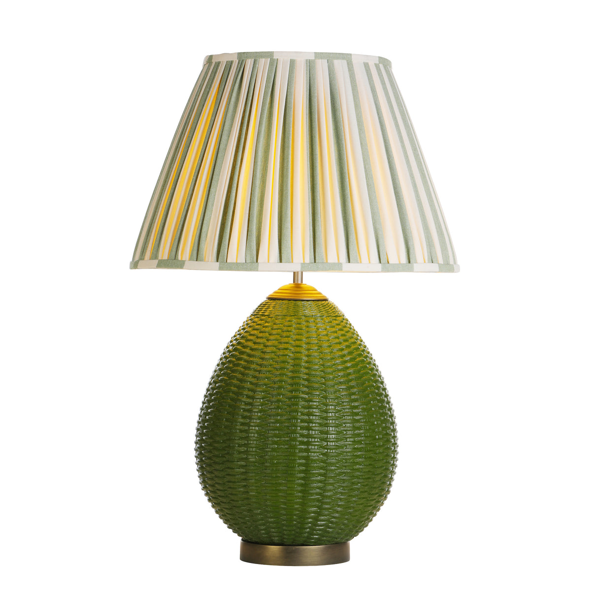 David Hunt Lombok Table Lamp Juniper Green Base Only